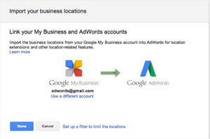 my business adwords