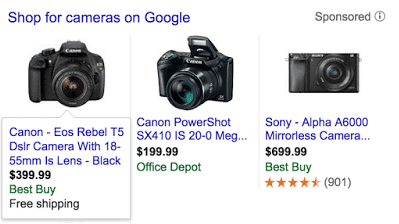 Google Shopping Erweiterungen