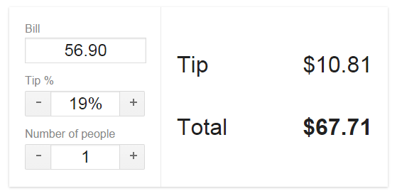 Tip Calculator