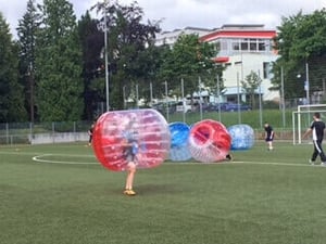 Bubble Soccer Spiel