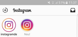 Instagram-Neu