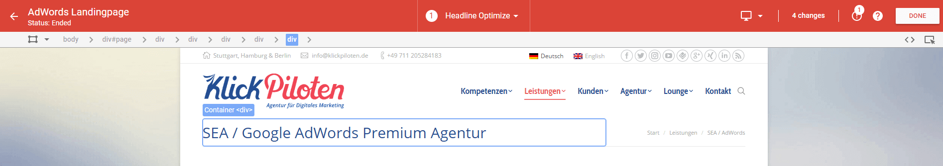 Add-On-von-Google-Optimize