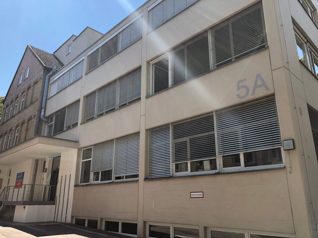 KlickPiloten Stuttgart Gebäude im Innenhof
