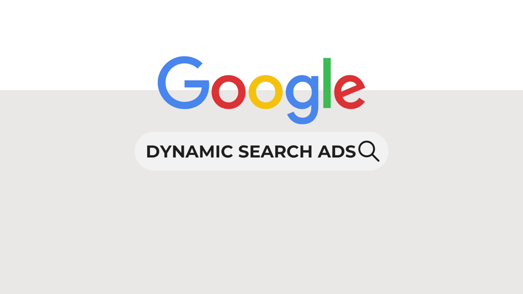 Blogbeitrag-DSA Google Logo und Suchleiste mit Dynamic Search Ads Suchbegriff