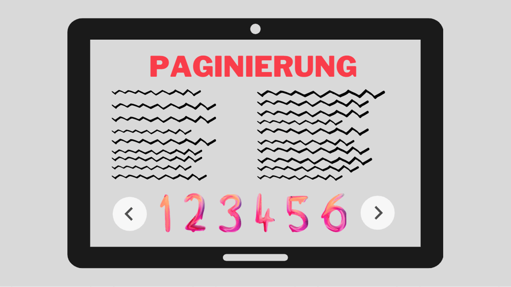 Blogbeitrag-Paginierung Paginierung Ansicht