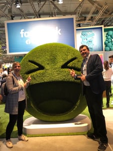 Spaß am Facebook Stand