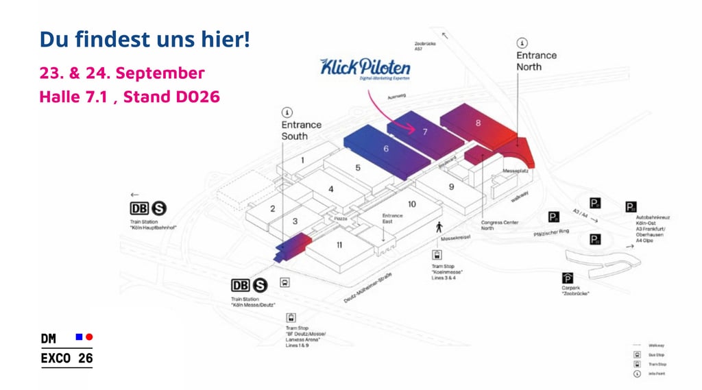Das Bild zur DMEXCO 2026-Mappe Standorte