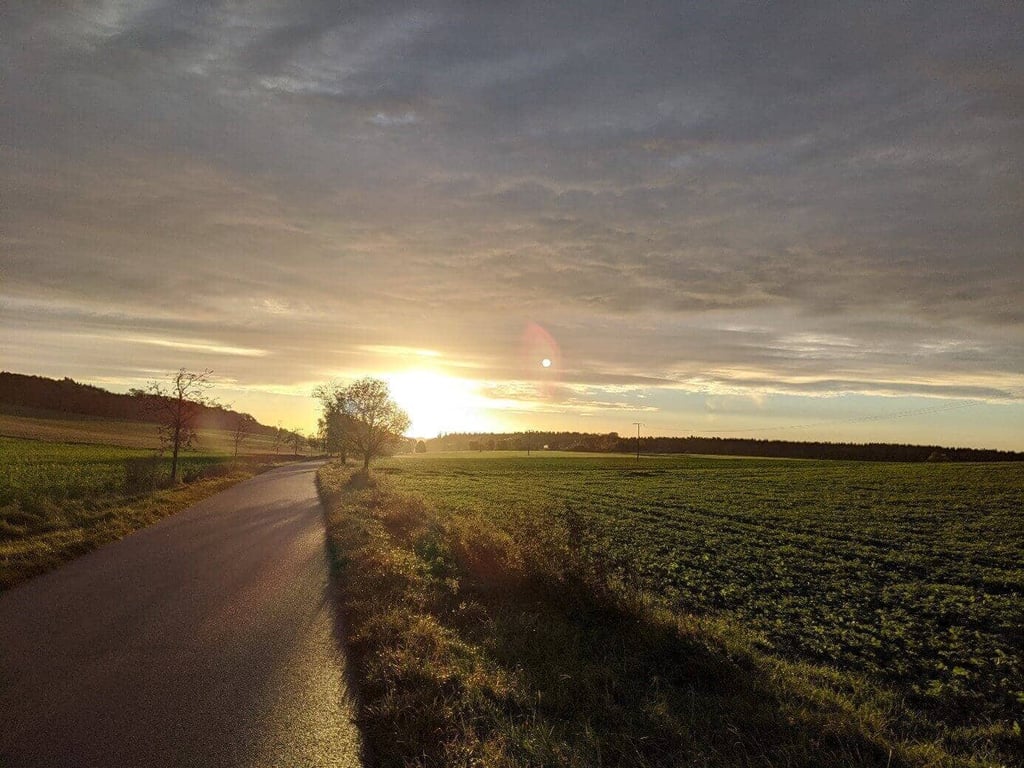 Führungscamp-Sonnenuntergang Sonnenuntergang