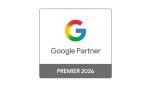 Das Logo für den Google Partner Premier 2026