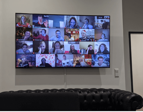 Remote Weihnachtsfeier der KlickPiloten