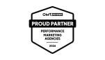 Das OMR Proud Partner 2026 Award Logo