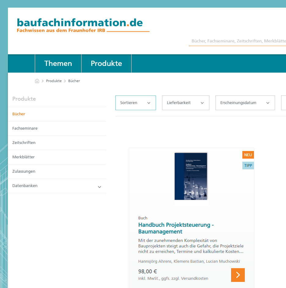 fraunhofer-irb baufachinformation fraunhofer-irb baufachinformation