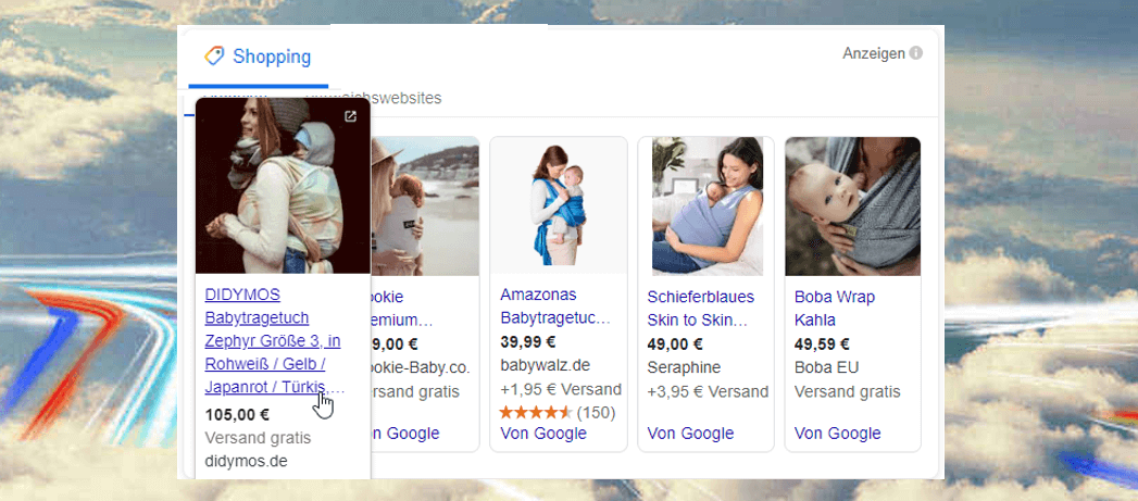 google shopping agentur