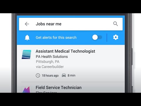Find your next job, with Google