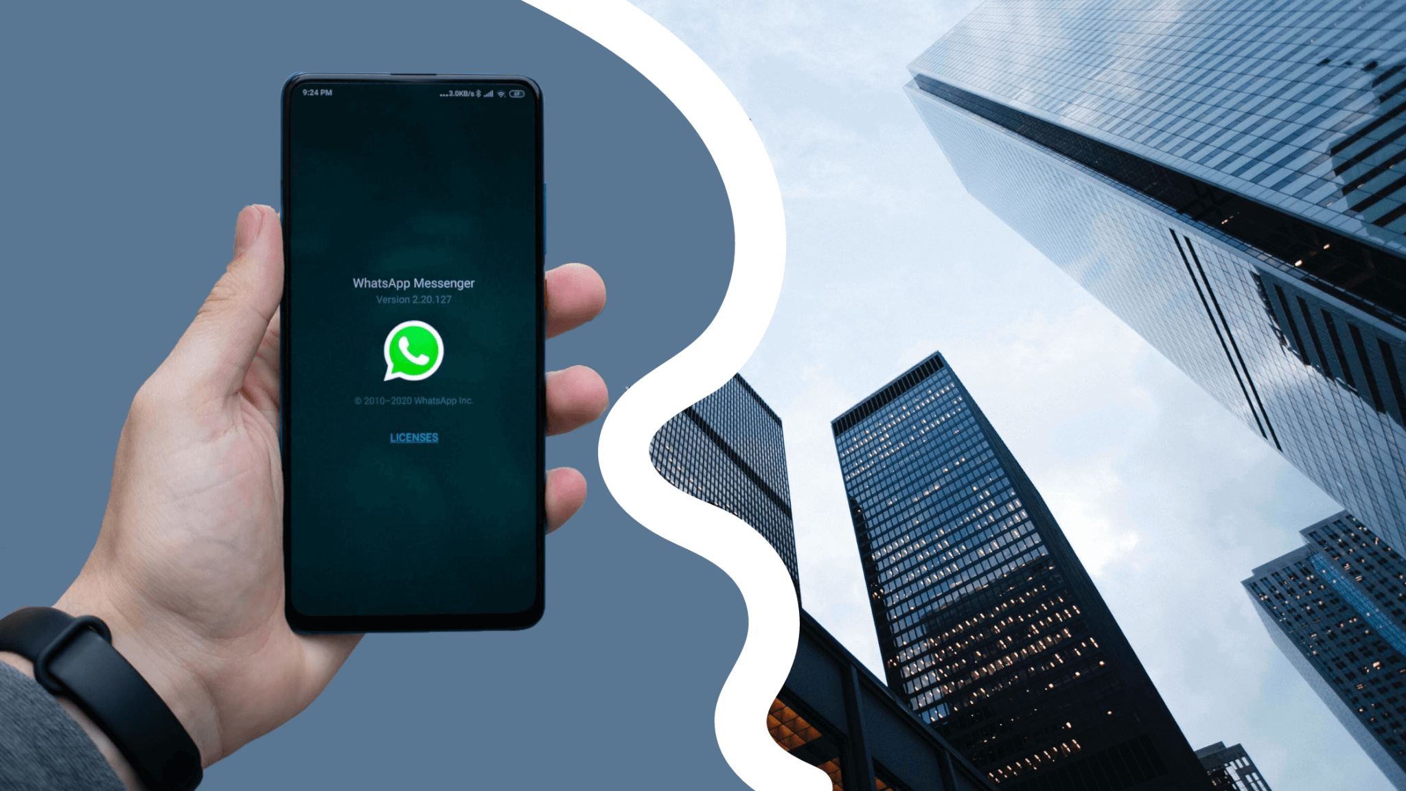 WhatsApp Startbildschirm
