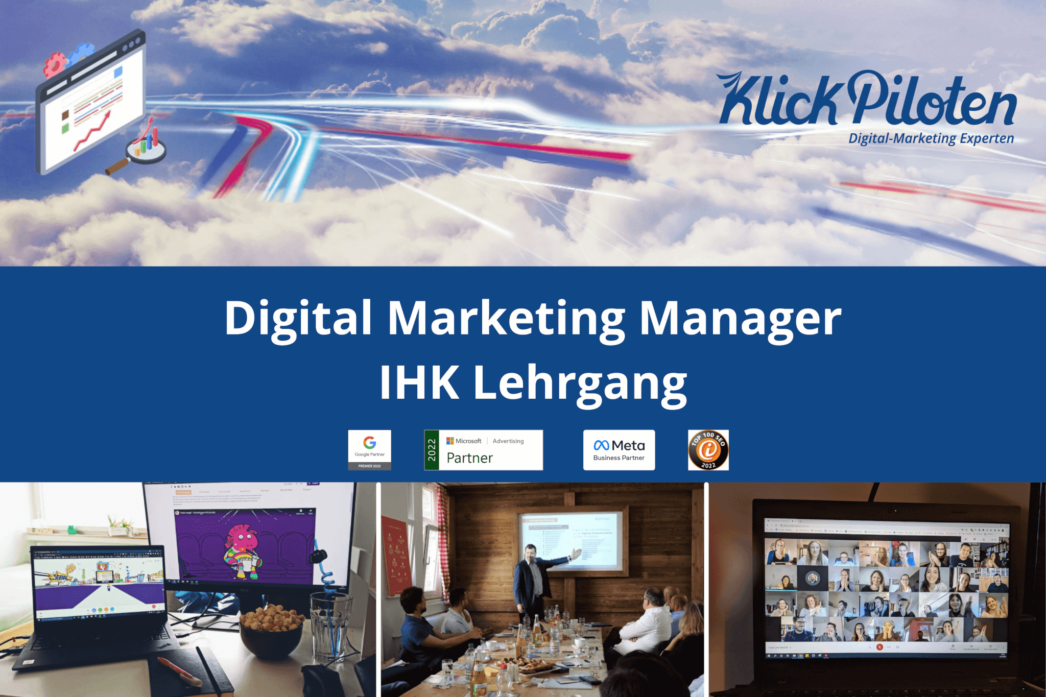 Digital Marketing Manager Lehrgang mit IHK Zertifikat